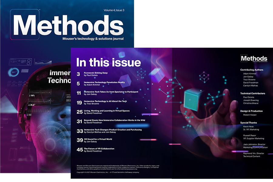 Latest Issue: Immersive Technology preview
