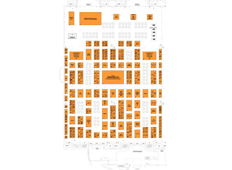 APEC conference Floor Plan graphic