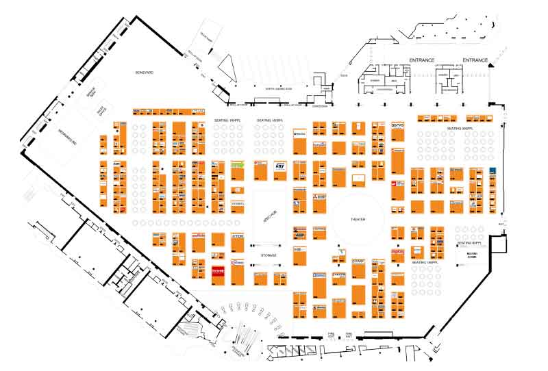 APEC conference Floor Plan graphic