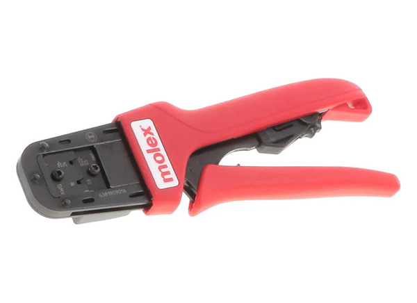 Molex hand crimp tool. The prize.