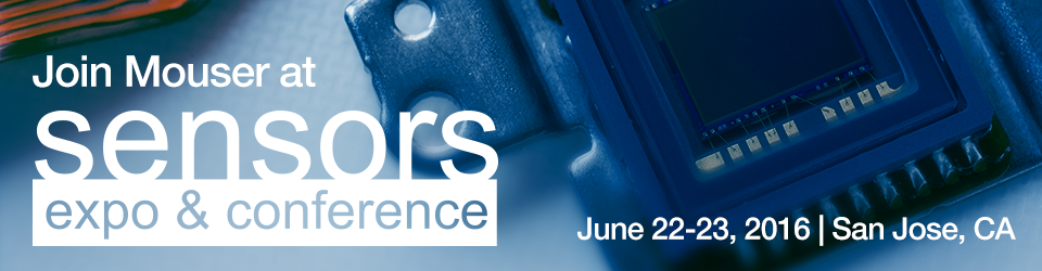 Join Mouser at Sensors Expo & Conference